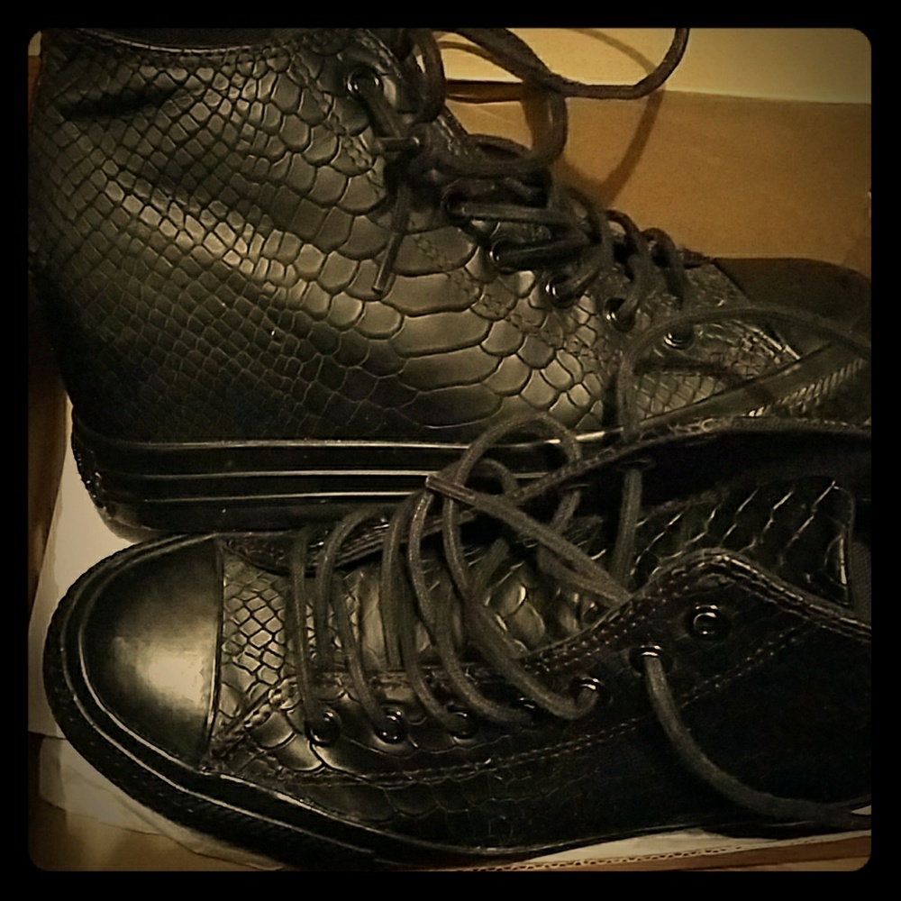Converse wedge sneakers